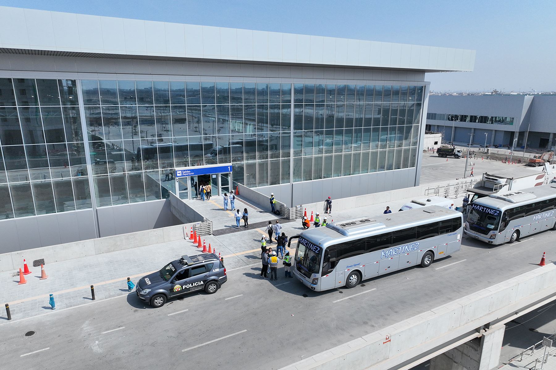 Nuevo Terminal del Aeropuerto Jorge Chávez alcanza 99.1% de avance
